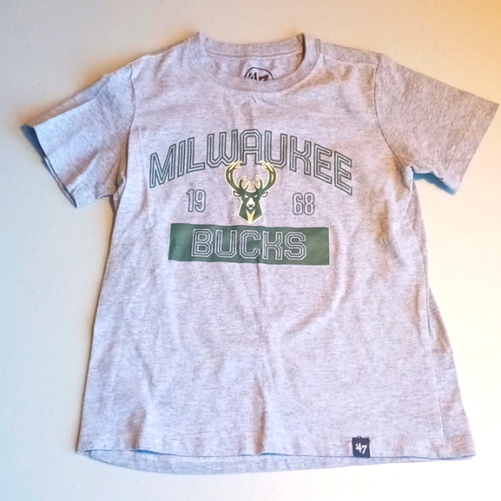 Kids Small Milwaukee Bucks 47 Shirt #eshopchicago - Picture 1 of 4